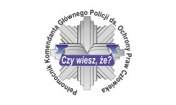 Logo akcji Pełnomocnika Komendanta Głównego Policji do spraw Ochrony Praw Człowieka pod hasłem Czy wiesz że ?